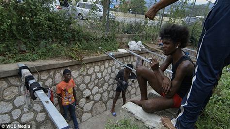 Gully Queens A Jamaican Gay Community Who Seek Refuge In A Storm Drain Daily Mail Online