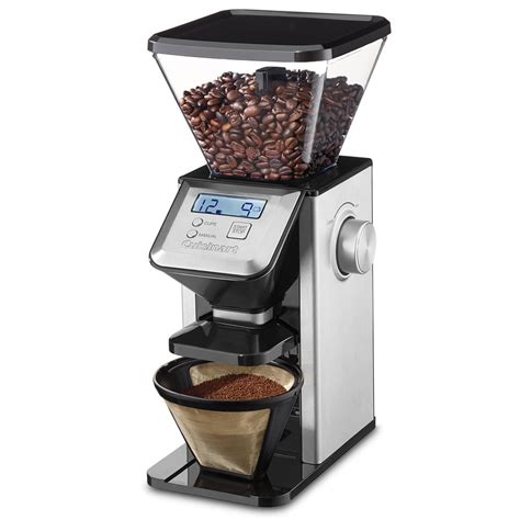 Premium Conical Burr Coffee Bean Grinder Hammacher Schlemmer
