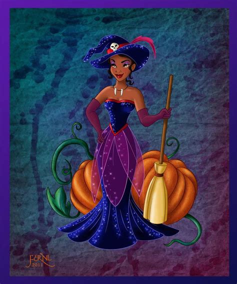 Tiana In Halloween By Fernl Alternative Disney Princesses Disney Halloween Disney
