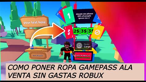 😎como Poner Los Botones De Donación Con Gamepasses 😮i Roblox Pls