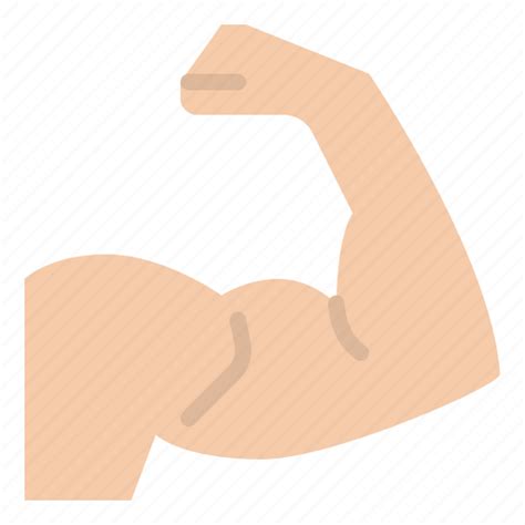 Fitness Hand Muscle Strong Icon