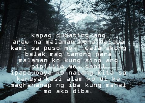 Maybe you would like to learn more about one of these? mahal ko o mahal ako? - Tagalog Sad Love Quotes