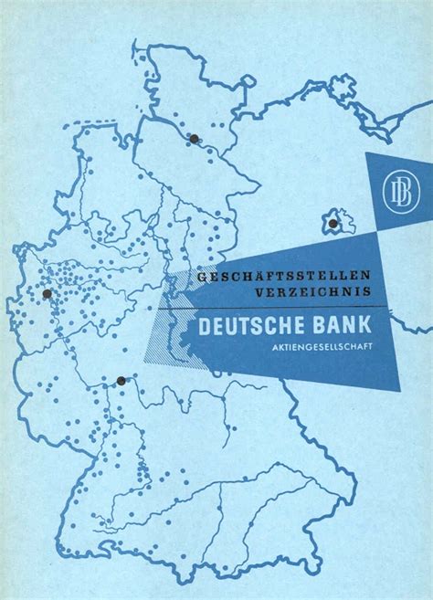 Erstmalig an der frankfurter börse wurde sie zehn jahre später gelistet. Standorte - Historische Gesellschaft der Deutschen Bank