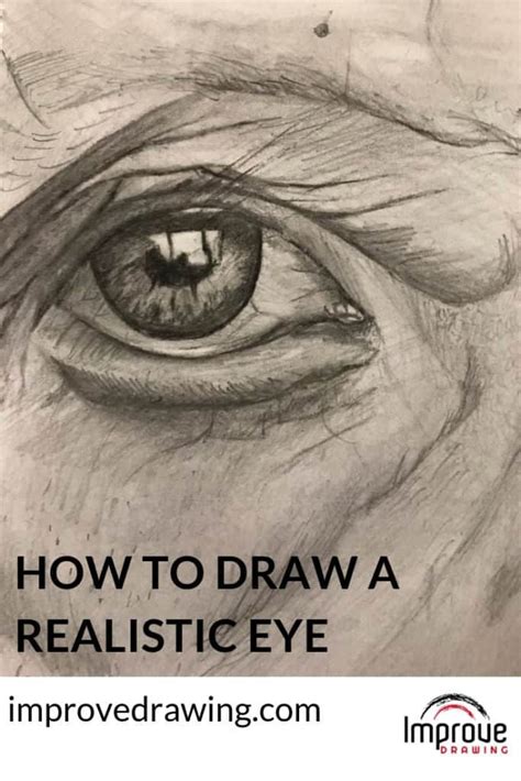 How To Draw A Realistic Eye A Helpful Illustrated Guide Improve