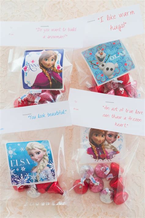 Do It Yourself Divas Diy Frozen Valentine Cards And Free Frozen Printable