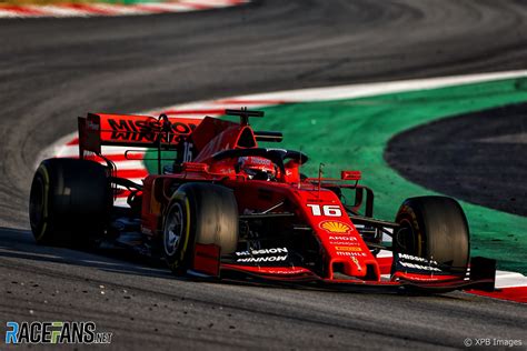 Charles leclerc set a best lap of 1m30.354s to lead the way in the blistering daytime heat, 0.263 ferrari then took a big step forward, as vettel broke into the 1m31s and leclerc slotted into second. Charles Leclerc, Ferrari, Circuit de Catalunya, 2019 ...
