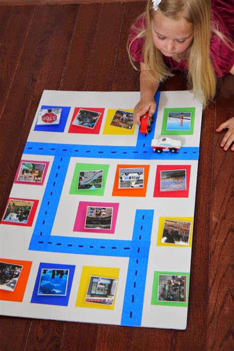 Toddlers are on the go all the time. Toddler Approved!: Build an Around Town Photo Wall