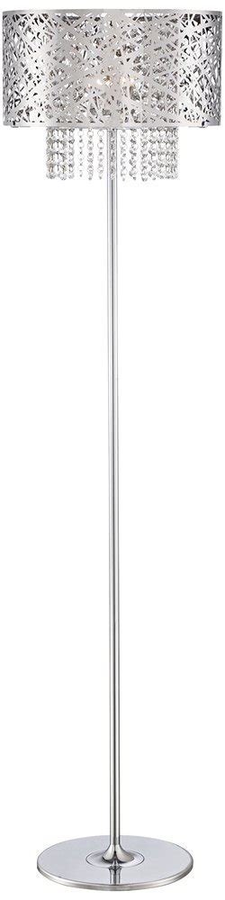 The lamp measures 60' tall. Possini Euro Chrome Nest Crystal Chandelier Floor Lamp - - Amazon.com | Chandelier floor lamp ...