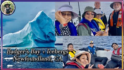 Badger Bay Icebergs Triton Newfoundland Canada Summer 2023 YouTube