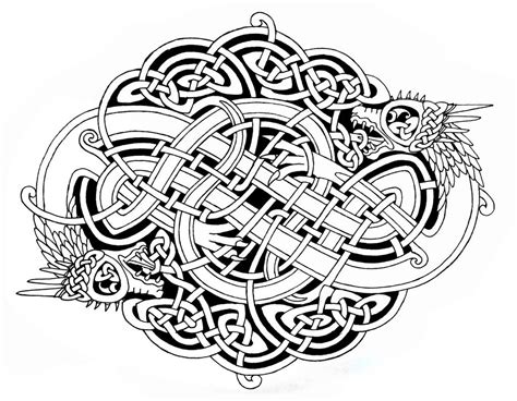 Feivelyn Celtic Dragons Celtic Dragon Celtic Drawings Celtic Knot