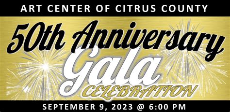 Art Center Theatre And Gallery 50th Anniversary Gala Celebration