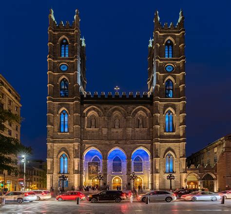 A force for good since 1842. File:Basílica de Notre-Dame, Montreal, Canadá, 2017-08-11 ...