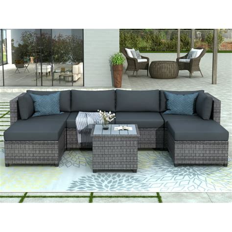 Patio Furniture Set Clearance 7 Piece Patio Furniture Sets With 4