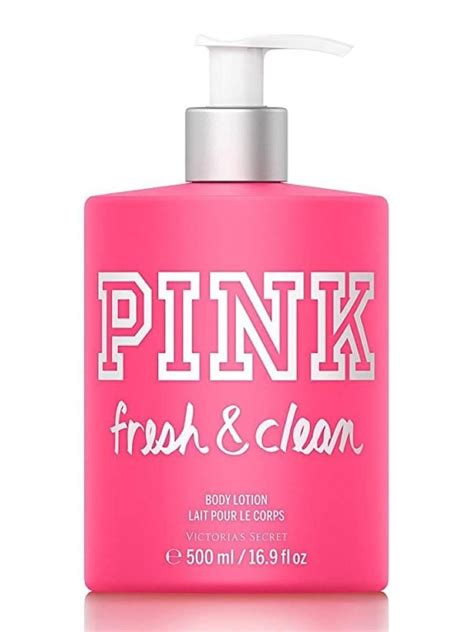 Pink Fresh And Clean W Victorias Secret Lotion 169 Fl Oz Jumbo W Pump
