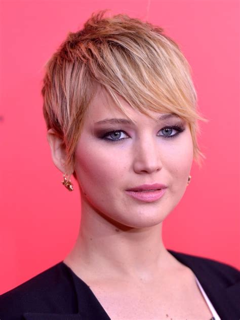 Jennifer Lawrence Short Hair Comparisons Popsugar Beauty