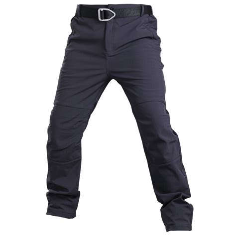 Winter Warm Fleece Tactical Pants Mens Think Military Pants Army Soft