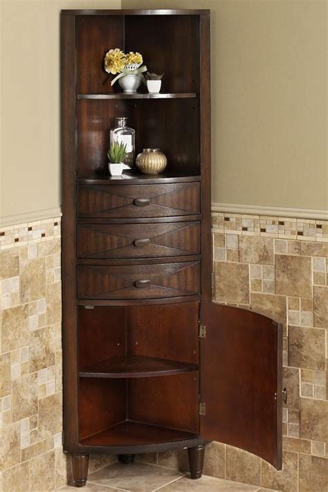 Lloyd pascal devonshire tall corner bathroom cabinet in painted grey measuring just 37 cm wide, this tall cabinet gives. Karen - LOVE this one! $399 - Home Decorators Collection ...