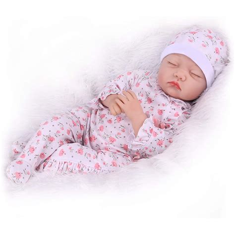 CHAREX Sleeping Reborn Baby Dolls Girl,22 Inch Realistic Baby Reborn ...