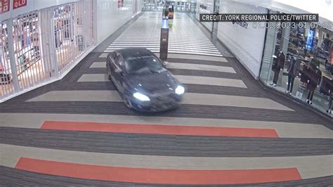Car Driven Into Toronto Area Shopping Mall As Part Of Theft Flipboard