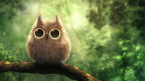 39 Baby Owl Wallpaper Wallpapersafari