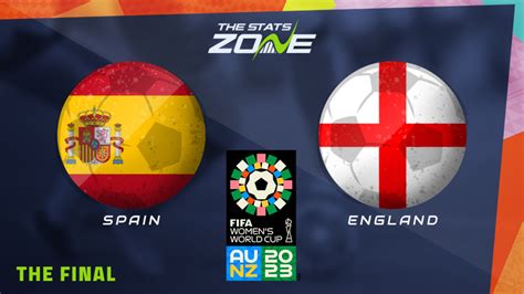 Spain Vs England Final Preview Prediction FIFA Womens World Cup The Stats Zone