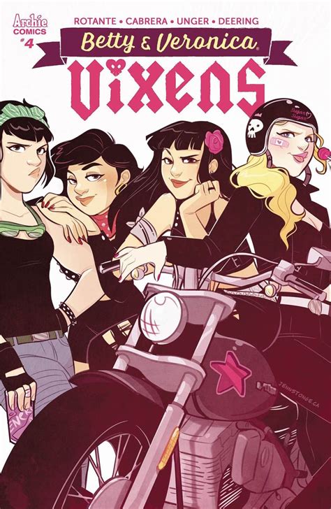 Betty And Veronica Vixens 4 Cover C Variant Jenn St Onge Cover Archie Comics Archie Comic