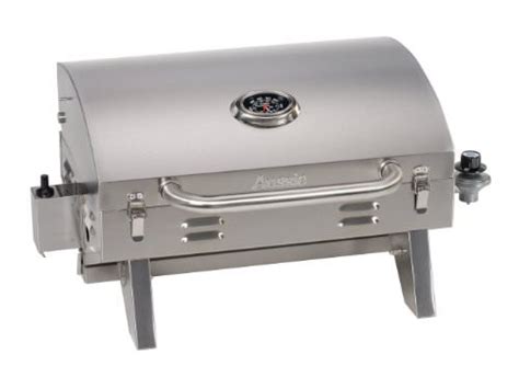 Aussie 205 Stainless Steel Tabletop Gas Grill Camp Stuffs