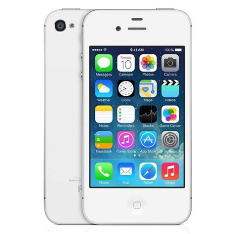 Apple Iphone 4s 16gb White Rental Weekly Store