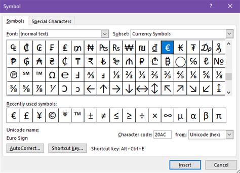 Shortcut Keys For Symbols In Word 2010 Mserlkk