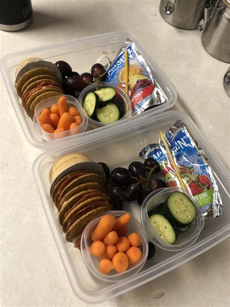 Yall Convinced Me To Make Adult Lunchables Meant To Prep More But