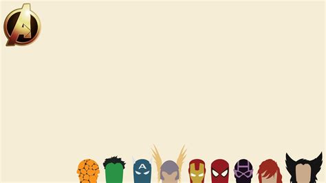 Avengers Minimal PC Wallpapers Wallpaper Cave