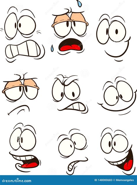 Cartoon Facial Expressions Grosstrategies