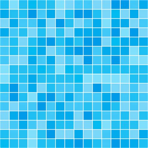 390 Blue Ceramic Tile Mosaic In Swimming Pool Seamless Texture Stock