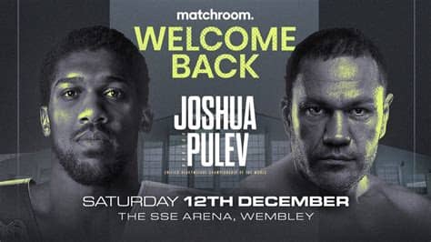 Have a look below the table and mark your calendar which matches you will watch on tv channels. Arum Talks Joshua-Pulev, Fury-Wilder III And Joyce Vs ...