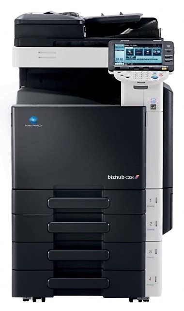 To get the bizhub c220 driver, click the green download button above. Konica Minolta Bizhub C220 színes fénymásoló