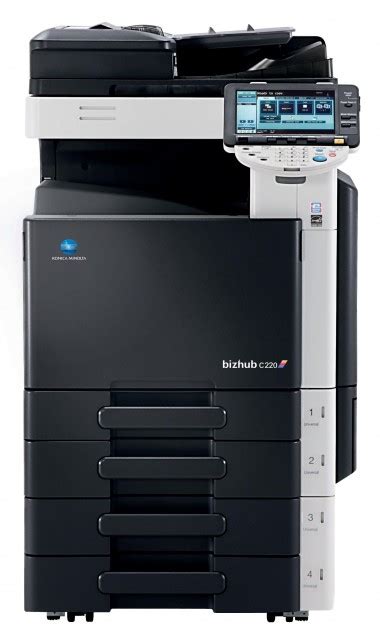 Find everything from driver to manuals of all of our bizhub or accurio products. Konica Minolta Bizhub C220 színes fénymásoló