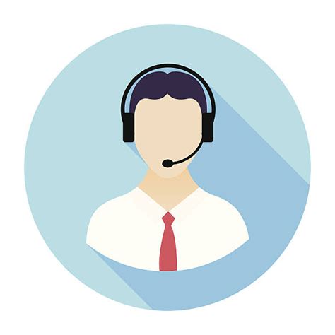 Call Center Agent Clip Art Vector Images And Illustrations Istock