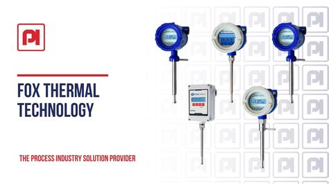 Process Instrument Solutions Fox Thermal Technology Youtube