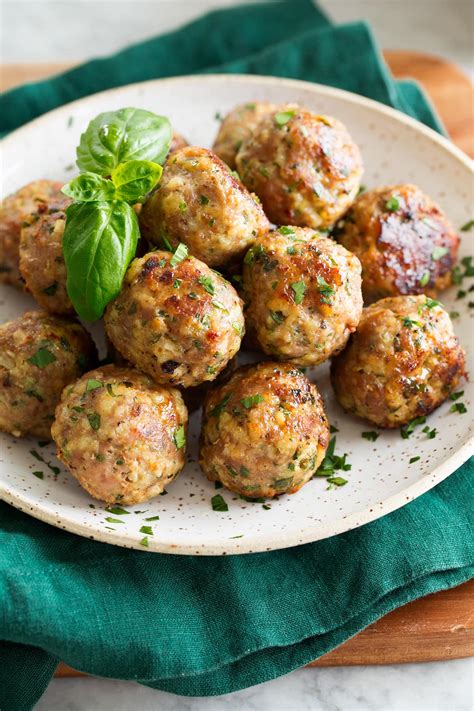 Turkey And Pork Meatballs Delicious Easy To Make Recipe Cookinpro