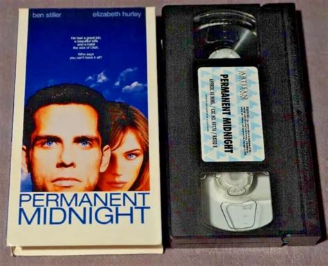PERMANENT MIDNIGHT VHS Ben Stiller Elizabeth Hurley PicClick