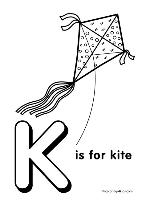 Free Letter K Coloring Page Download Free Letter K Coloring Page Png