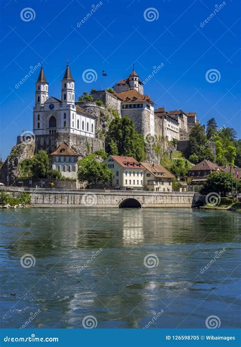 Aarburg Castle Switzerland Stock Image Image Of Aaargau Travel