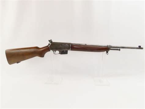 Winchester Model 1907 Semi Automatic Rifle 424 Candr Antique020
