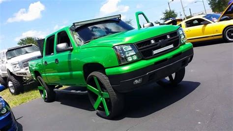 06 Chevrolet Silverado On 30 Inch Dub Ballers Big Rims Custom Wheels