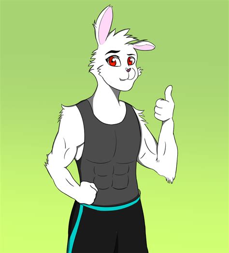 Anthro Rabbit By Eclipselycan On Deviantart