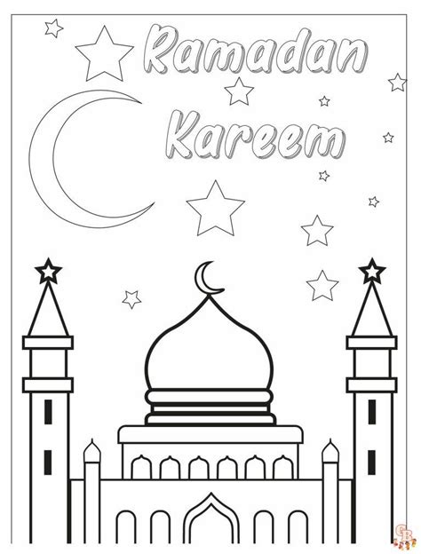 50 Ramadan Coloring Pages Printable Free Sheets For Kids