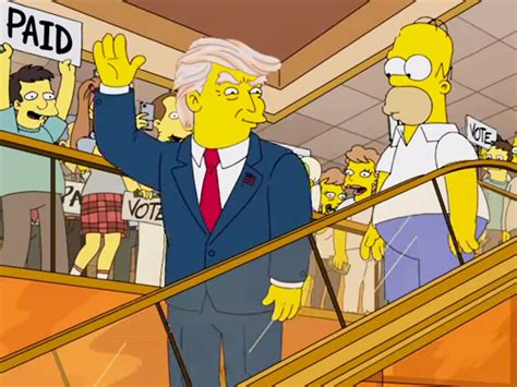 ‘the Simpsons Responds To Its Prediction Of Donald Trump Presidency National Globalnewsca