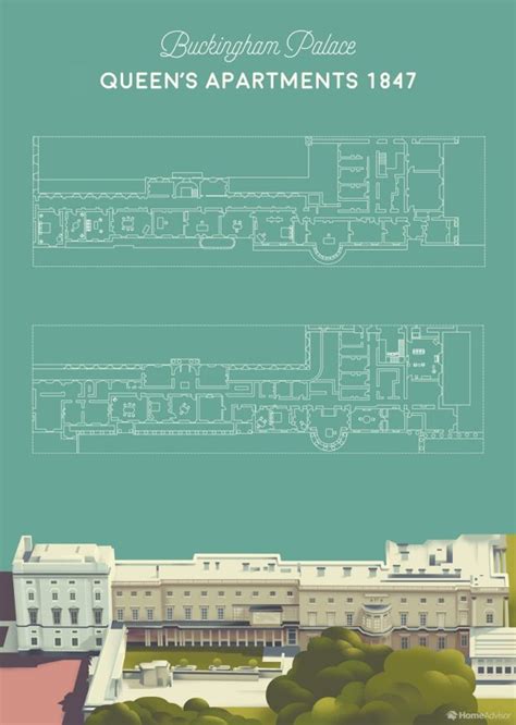 Buckingham palace has 775 rooms. Buckingham Palace - Floor Plans of a Royal Home ...