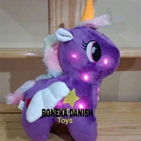 Jual Boneka Kuda Unicorn Dengan Lampu Led Viral Di Seller Boneka Danish