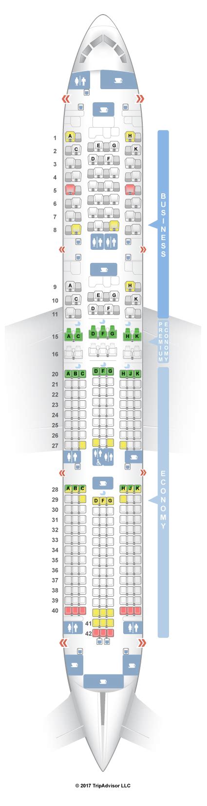 Seatguru Seat Map Ana Boeing 787 900 789 V2 International Seatguru